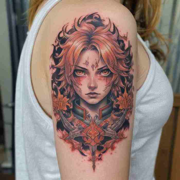 Rengokus Last Stand tattoo