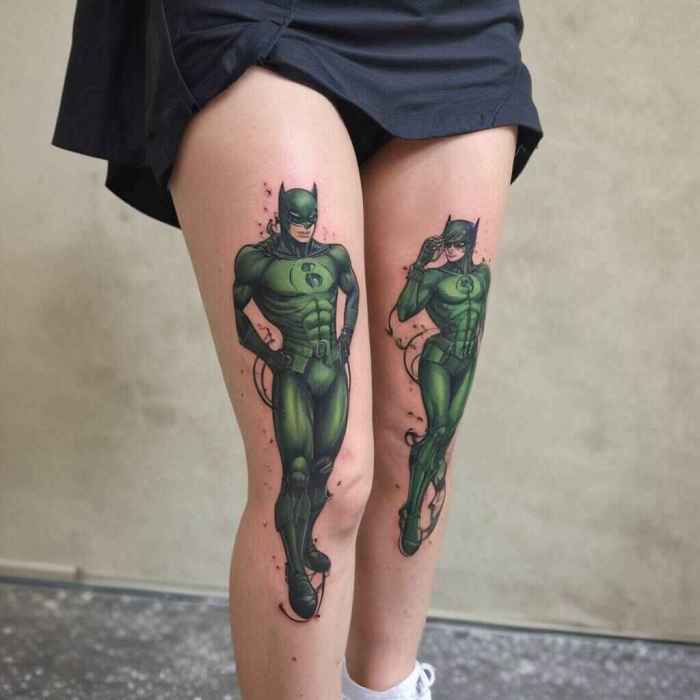 Riddler Riddles tattoo