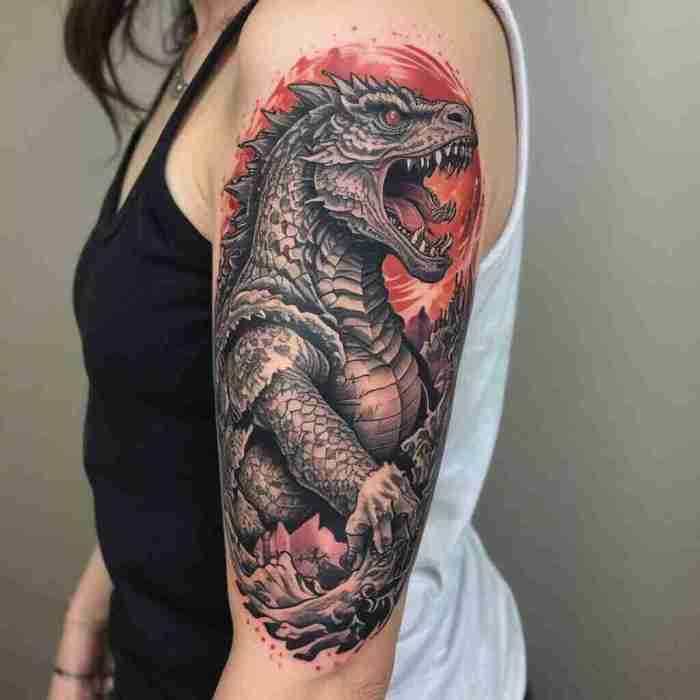 Shin Godzilla Tattoo