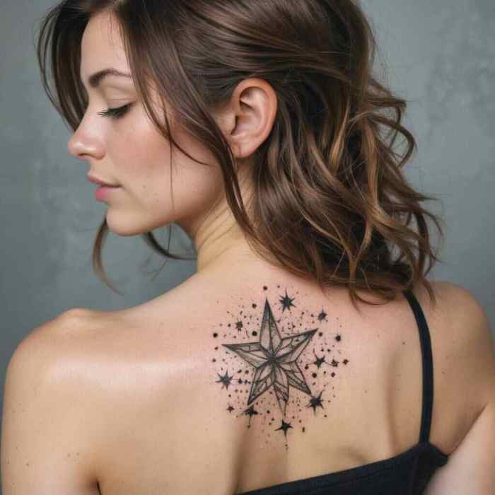 Star Cluster Tattoo 1