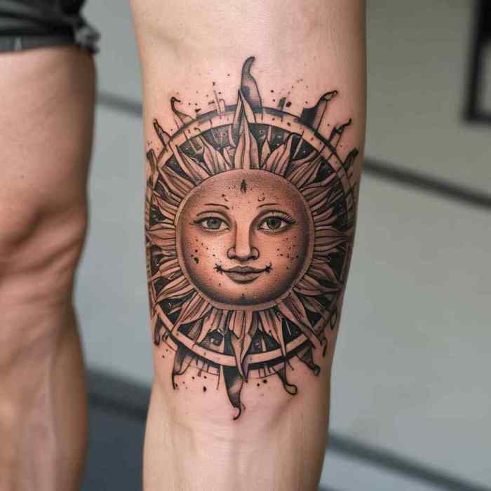Sun Tattoo