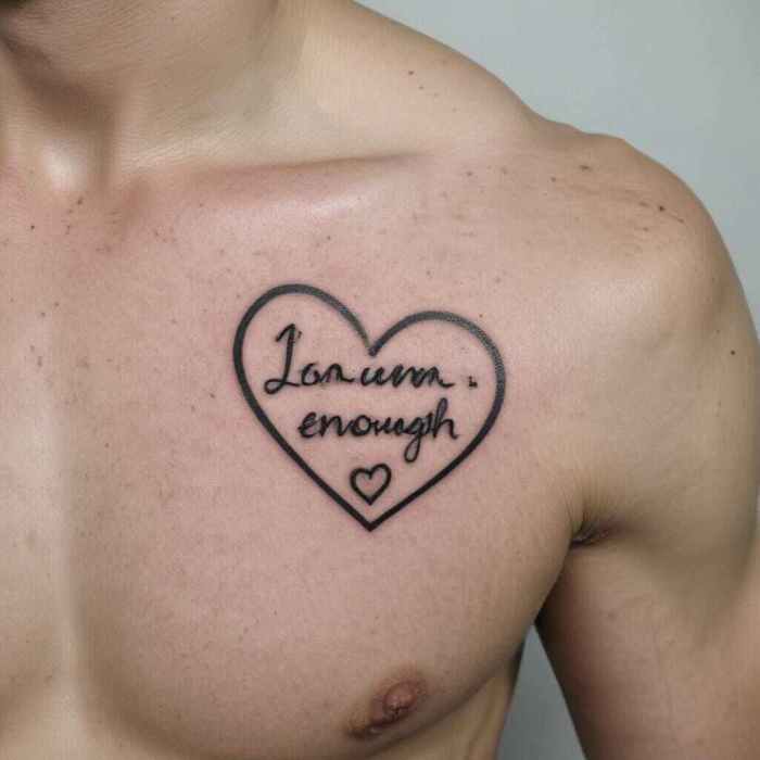 Tiny Heart Tattoo