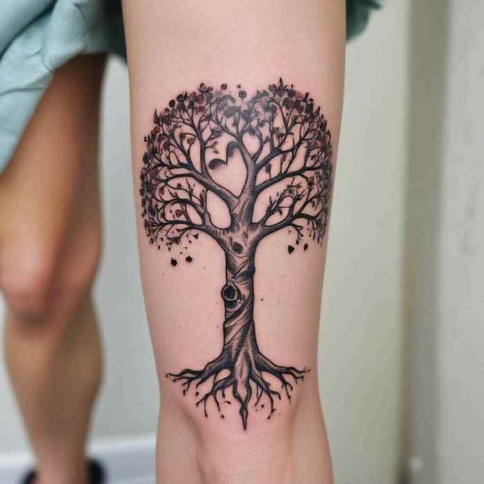 Tree of Love tattoo