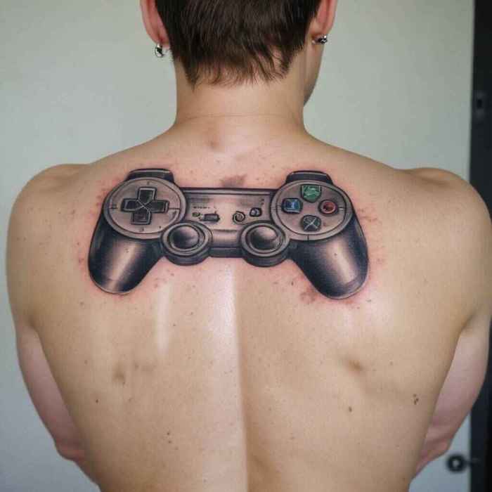 Video Game Controllers tattoo