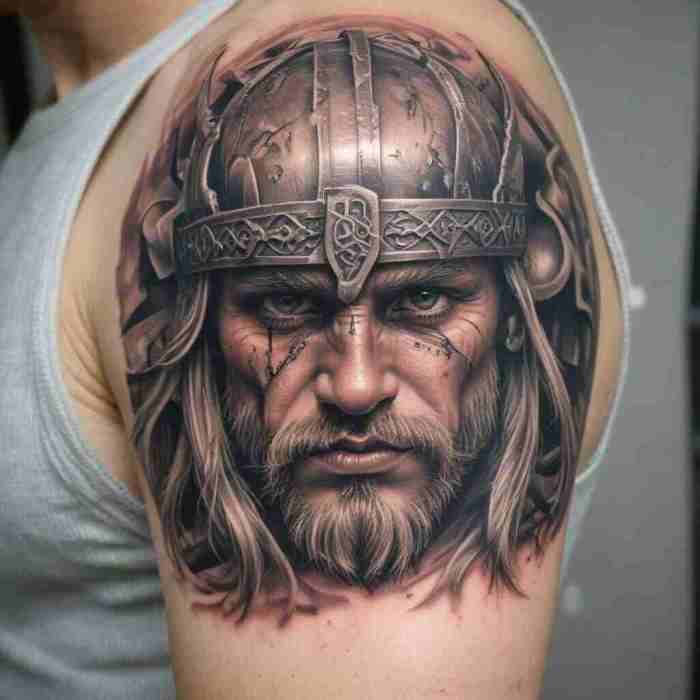 Viking Warrior tattoo