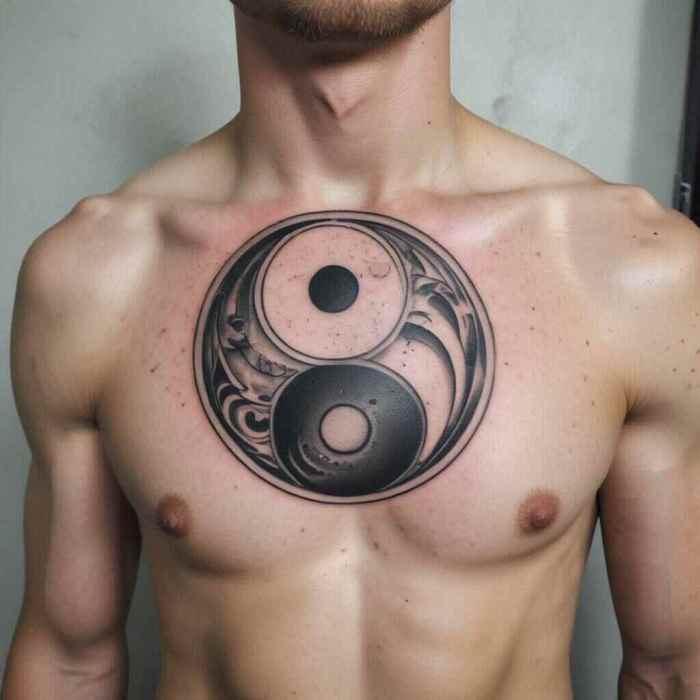 Yin Yang tattoo 1
