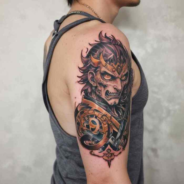 Zenitsu Agatsuma tattoo