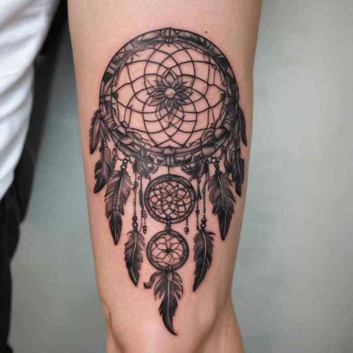 Dreamcatcher tattoo