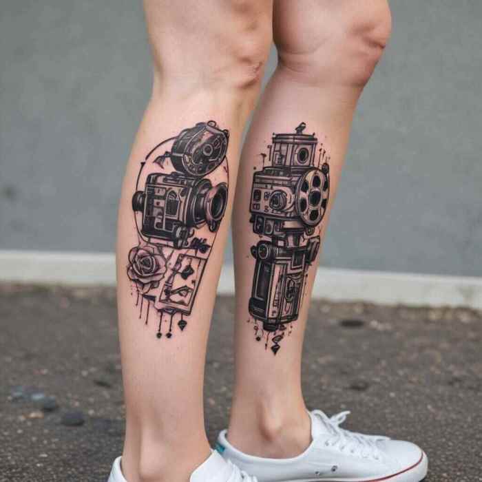 Film Inspired Icons tattoo