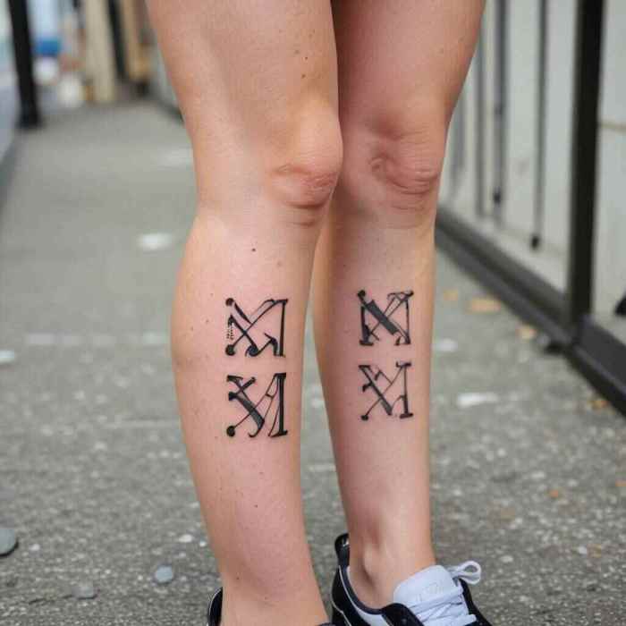 Roman Numerals tattoo