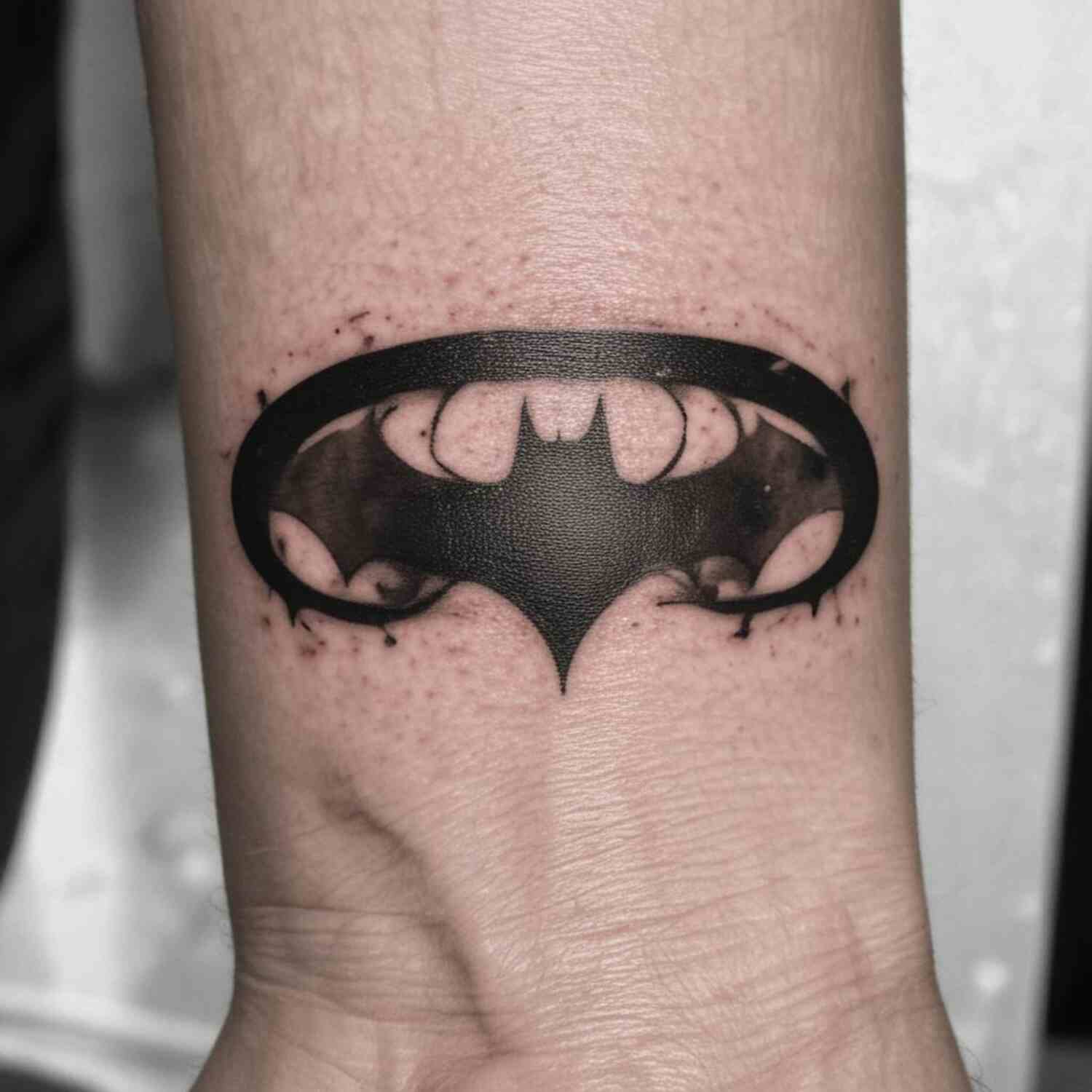 40 Eye-Catching Simple Batman Tattoo Designs That Exude Heroic Spirit