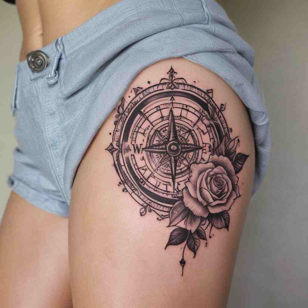 Compass and Roses
