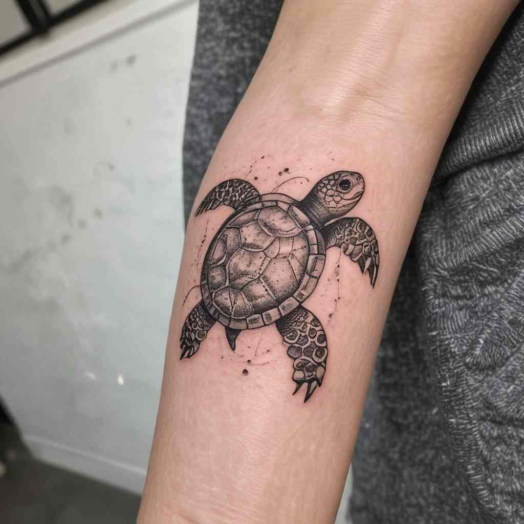 Dotwork Turtle