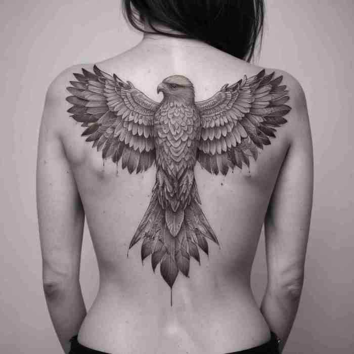 44 Striking and Bold Hawk Tattoo Inspirations to Awaken Your Inner Predator 14 Linework Hawk