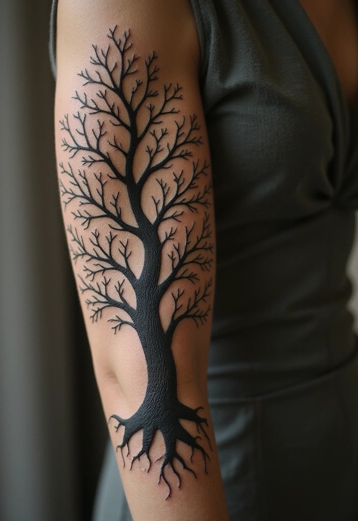 26 Tree Tattoo Ideas That Represent Life and Growth 180 26 Tree Tattoo Ideas That Represent Life and Growth - Conclusion
