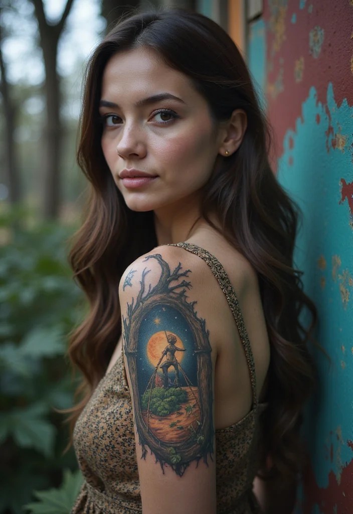 26 Moon Elf Tattoo Ideas That Glow with Mystery 108 Hidden Realms