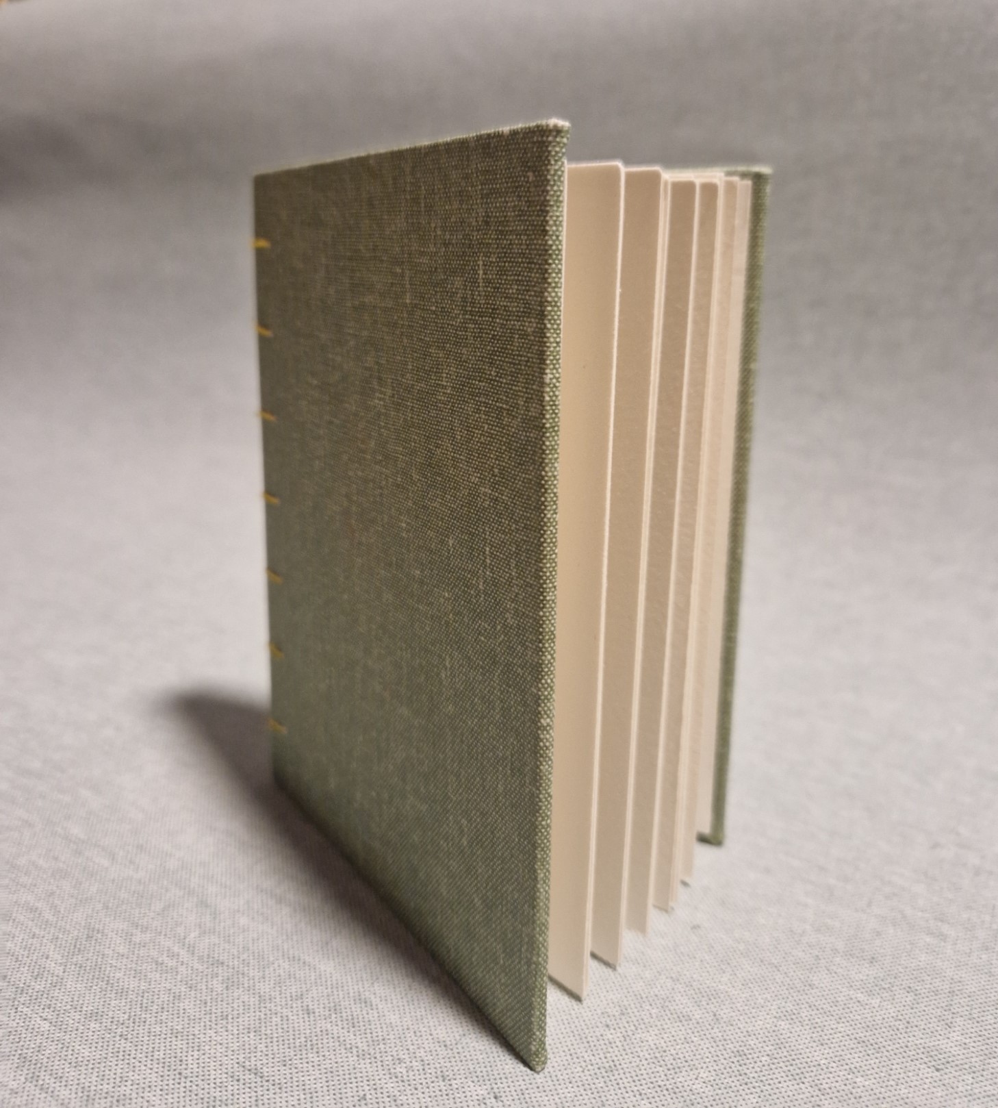 light green Hardback A6 book