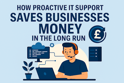 How Proactive IT Support Saves Businesses Money in the Long Run