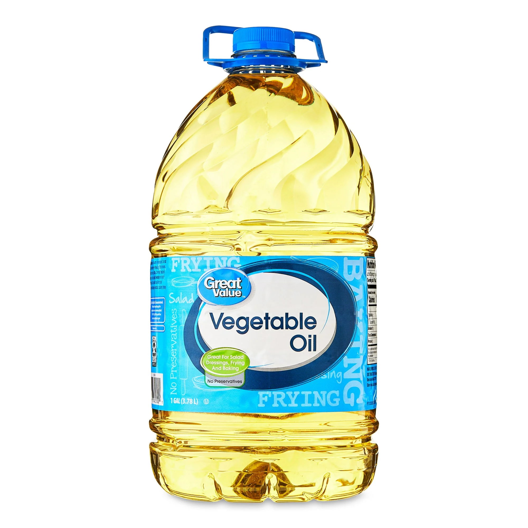 Great value vegetable oil, 1 gallon