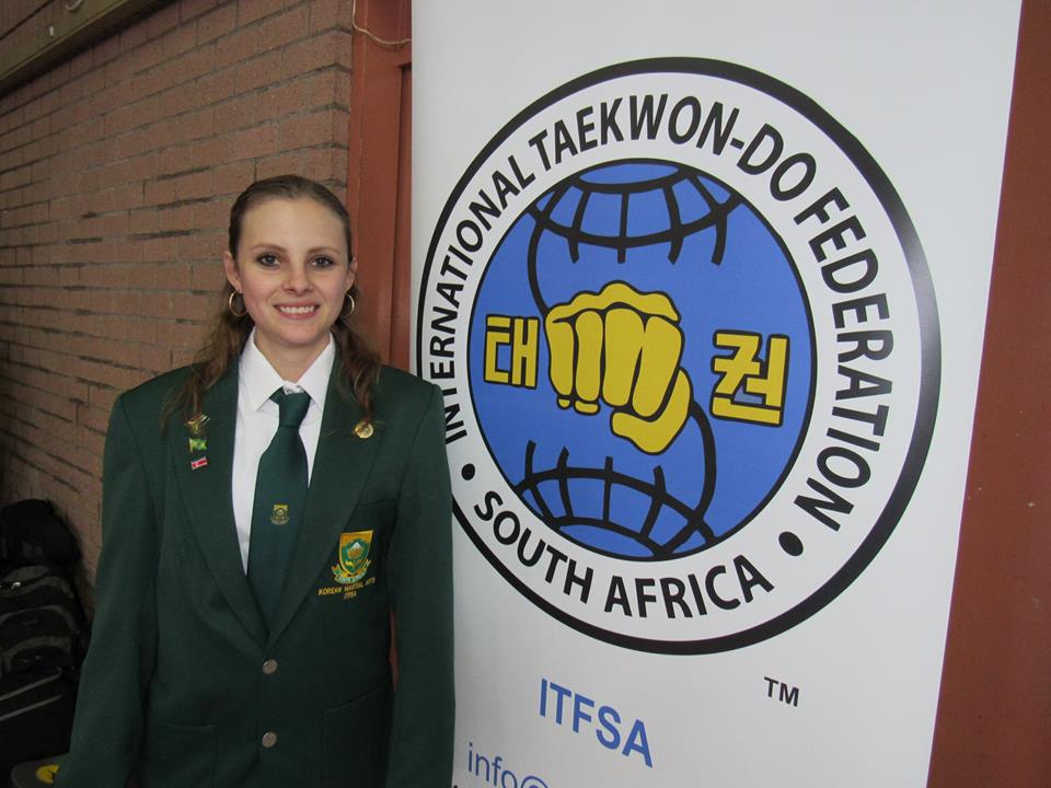 ITFSA MAASA & SAAKMA Representative and ITF Women’s Committee Representative Sabum-nim Audrey Gorman, 4th Dan, based in Johannesburg, South Africa