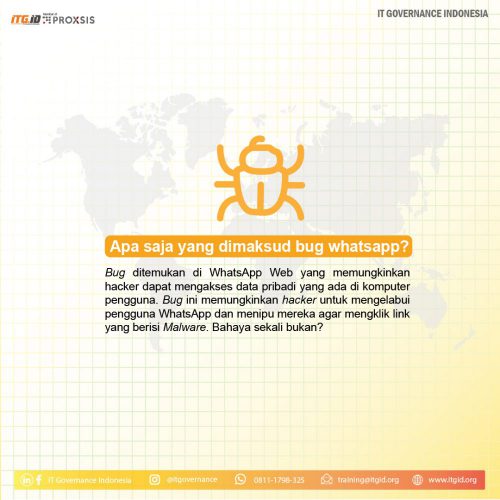 Hati-hati! Ada Bug WhatsApp, Hacker Mudah Akses Data Pribadi - ITGID | IT  Governance Indonesia
