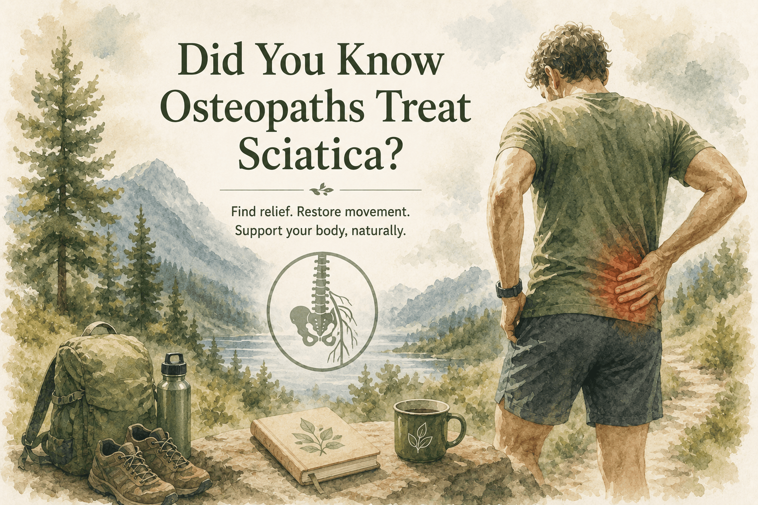 Did You Know Osteopaths Treat Sciatica?