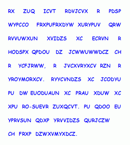 #41 Cryptogram | I think, therefore I am