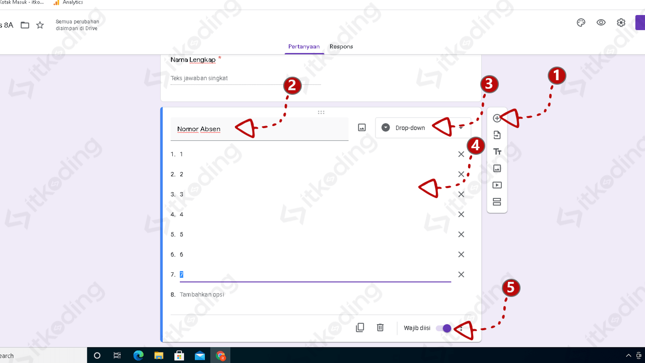Alur skenario inilah yang nantinya menjadi landasan pembuatan sequence diagram / diagram sequence pada sistem absensi secara daring di smk yadika tanjungsari. Cara Membuat Absen Online di Google Form Paling Mudah