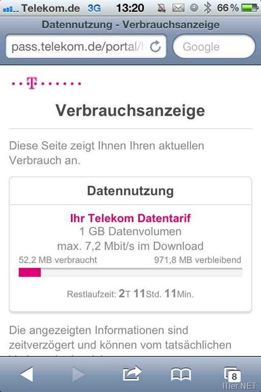 Telekom So Viel Datentransfer Habt Ihr Schon Verbraucht