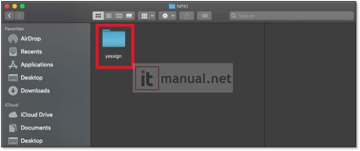macOS 맥북 공인인증서 위치 1분 찾기, macOS 공동인증서 NPKI 경로 총정리 8 맥북 공동인증서 위치 yessign 폴더