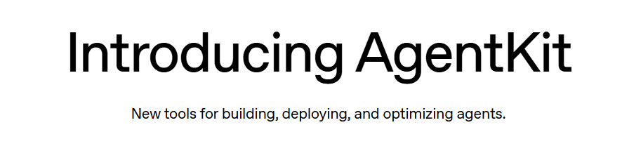 OpenAI AgentKit