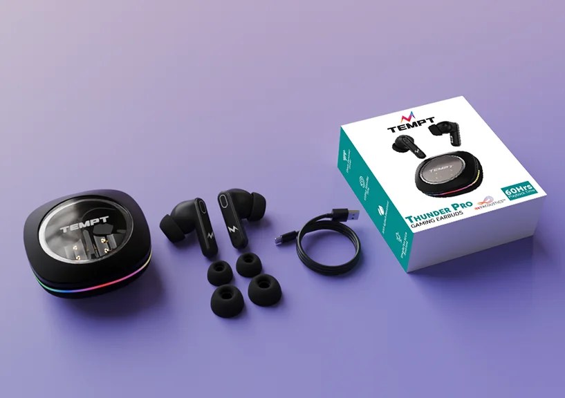 TEMPT Thunder Pro TWS Earbuds Launched in India