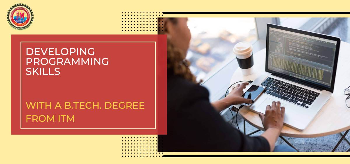 showing the image of B.Tech. degree from ITM