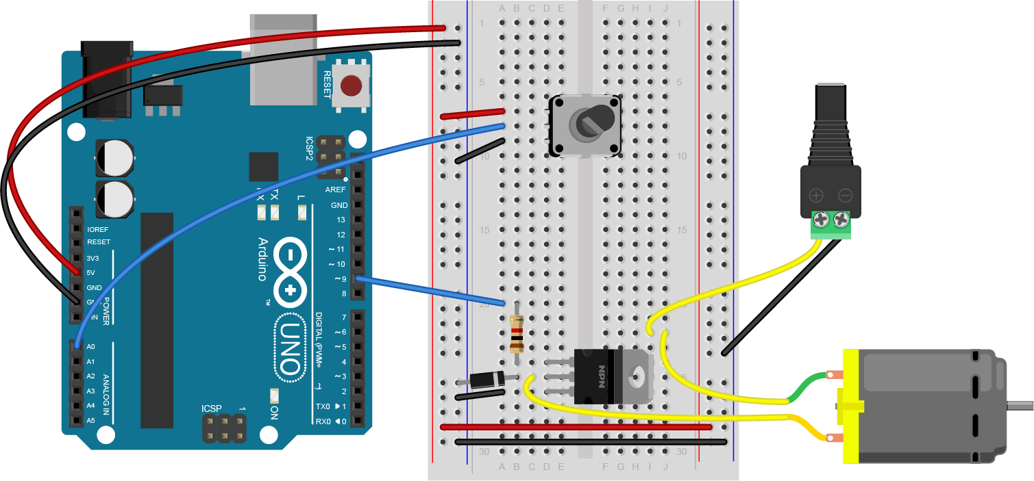Lab Using A Transistor To Control High Current Loads With