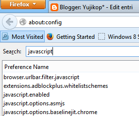 Cara Disable Javascript di Firefox 23 dan versi di atasnya – ITPOIN