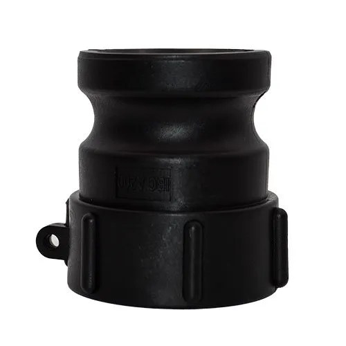 Raccord Femelle S60x6 Vers Camlock Mâle 2" - Polypropylène, Pour Transfert De Liquides - 2