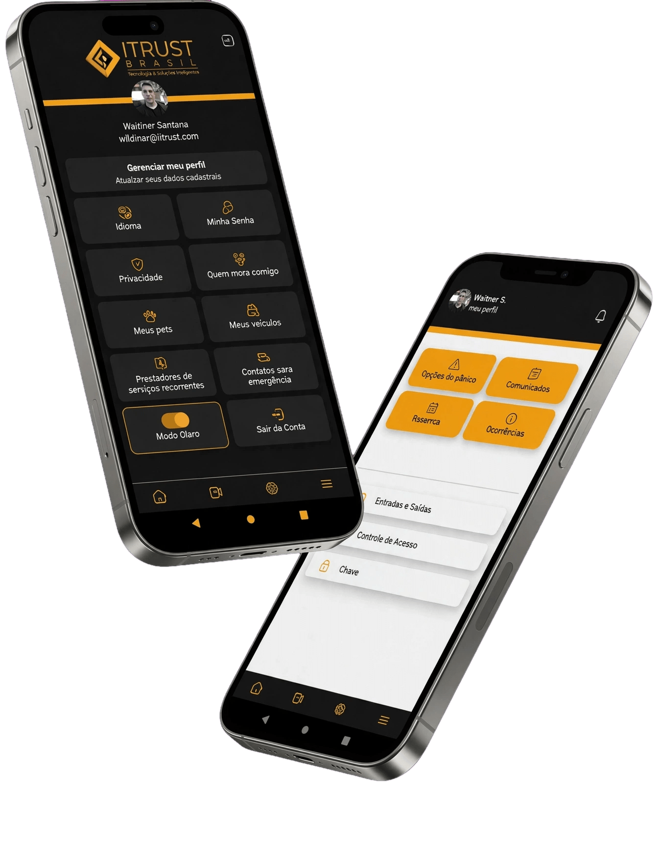 Aplicativo Itrust Brasil