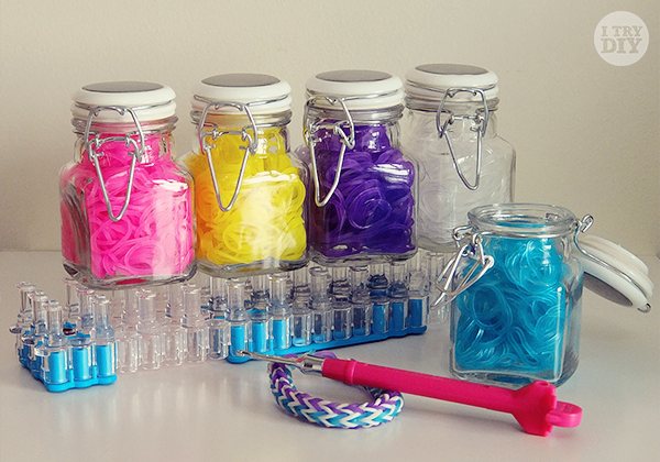Loom-Band-Spice-Rack-004 Organization: Loom Band Spice Rack