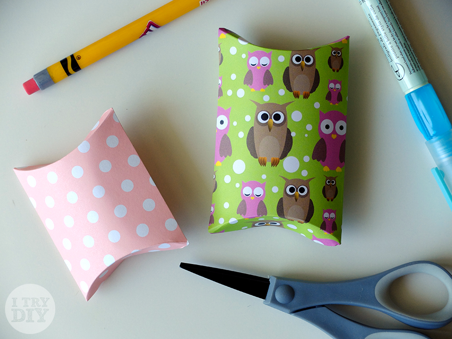 I Try DIY | How to Make Pillow Boxes