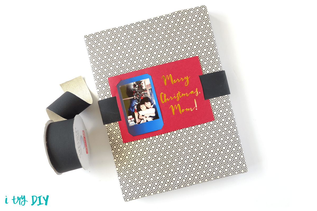 Instax and Crafts - Belted Gift Tag Card