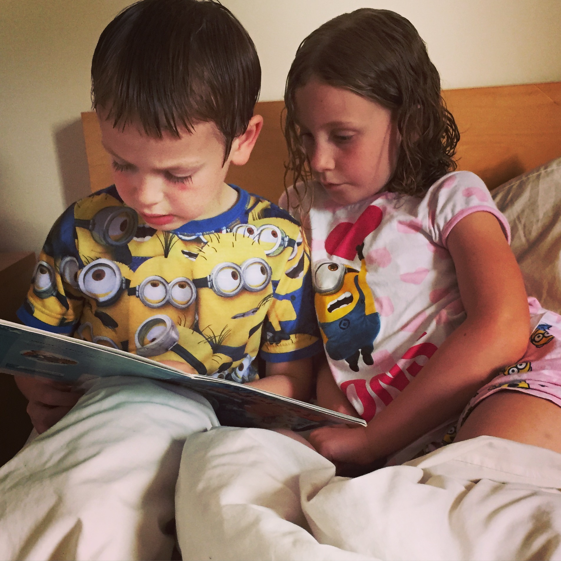 Reading together!