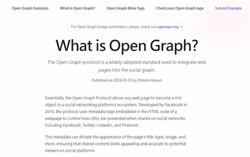 Open Graph Examples - Professional Light Background - 4K
