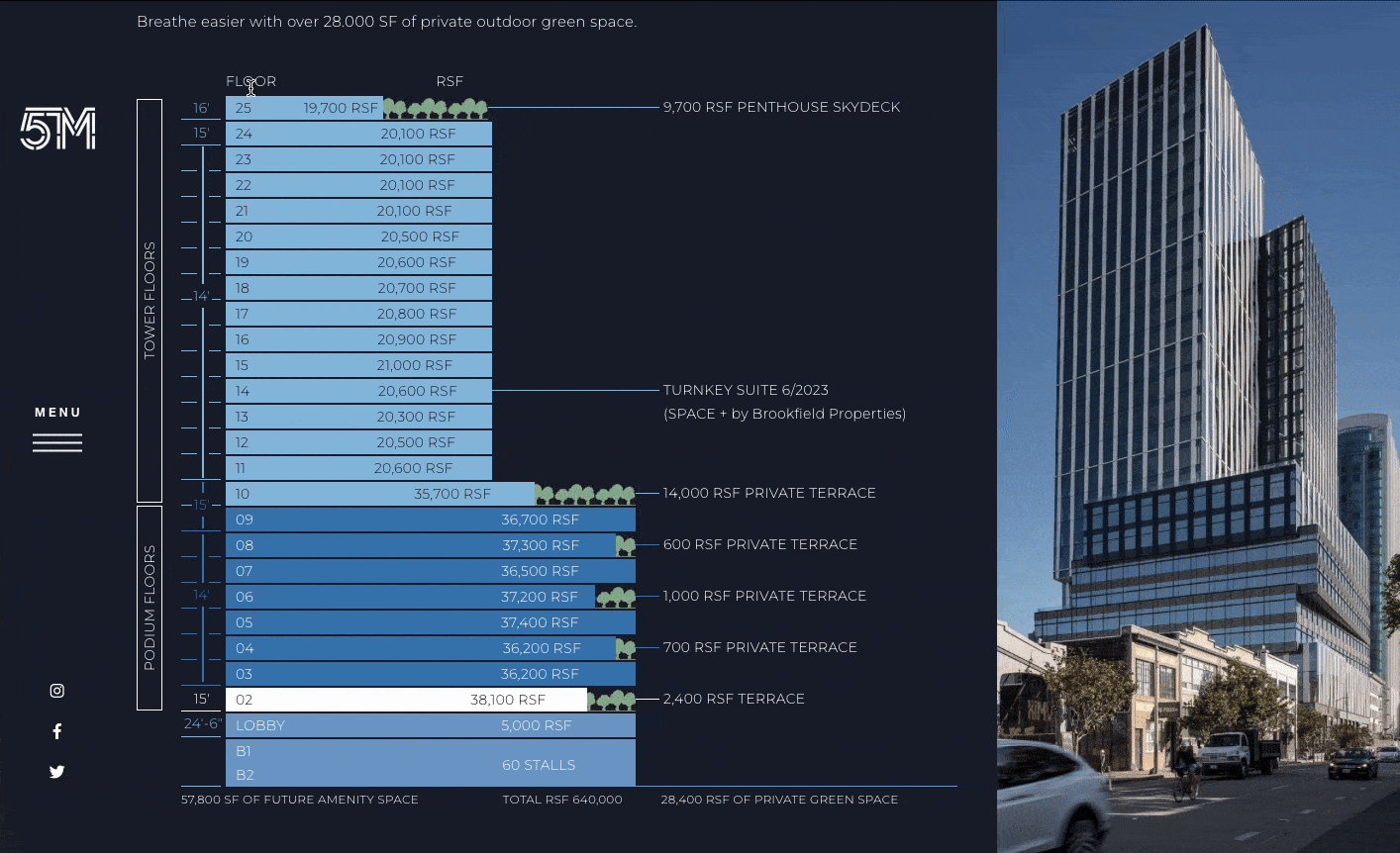 floor stacking interactive animation
