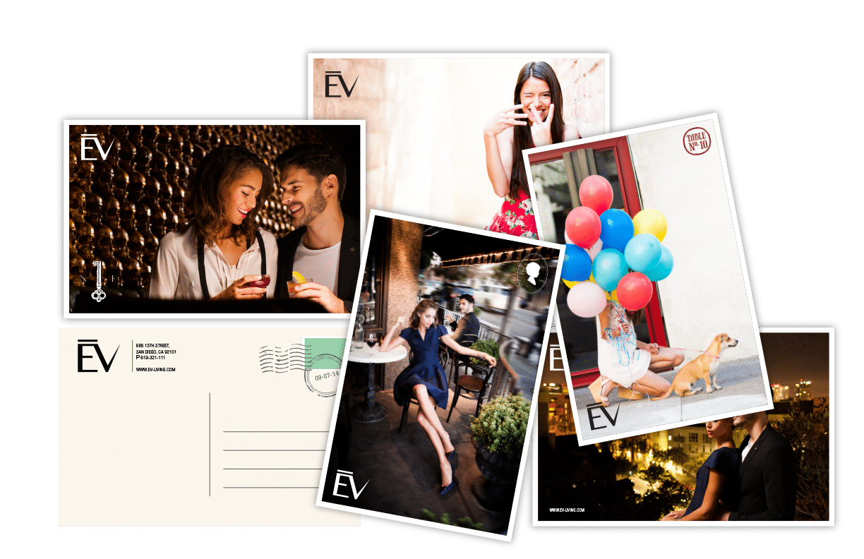 Post Cards layout Design