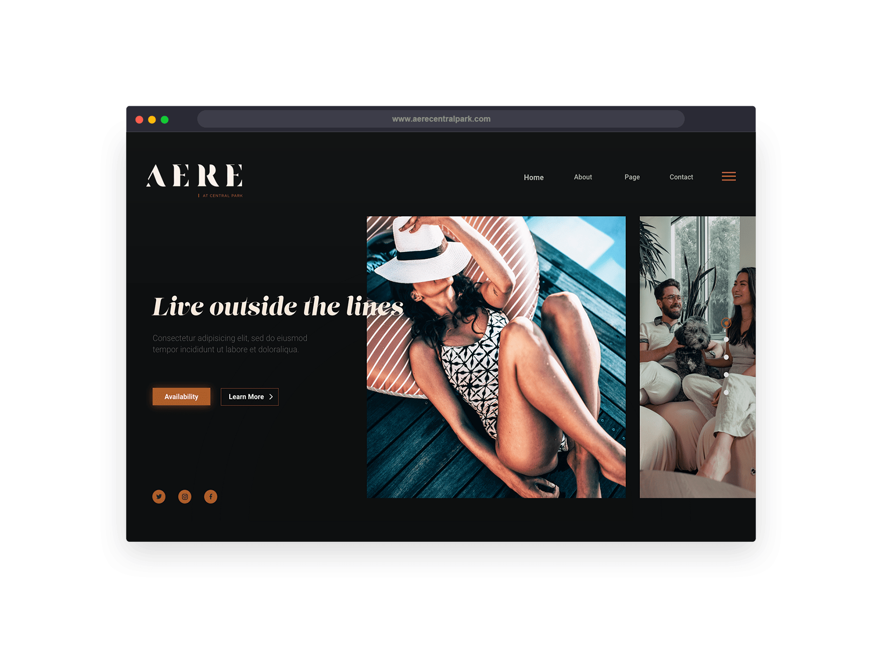 Safari website