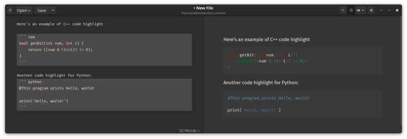 Addon Notes V5 Weird Formatting Occurs When Using Markdown Code Snippet Code - Premium Dark Art Gallery - Ultra HD