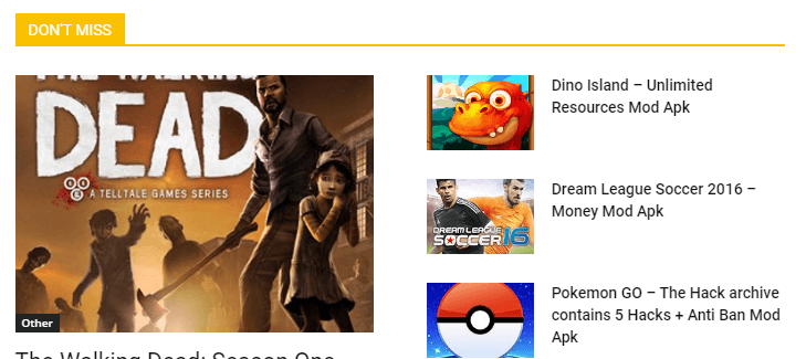 MODSAPK APK 사이트