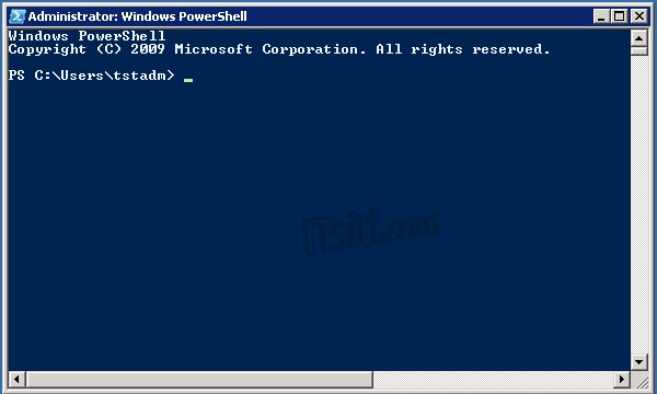 Start PowerShell - Search Program & Files - Windows PowerShell