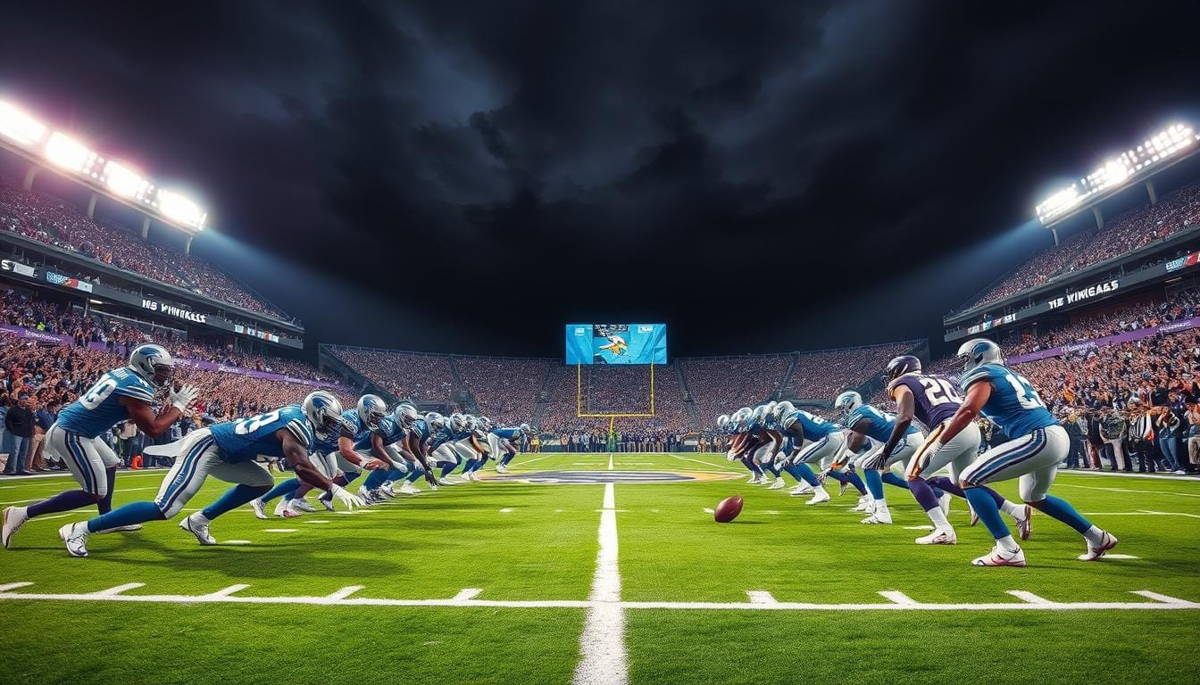 Detroit Lions vs. Minnesota Vikings on Sunday night