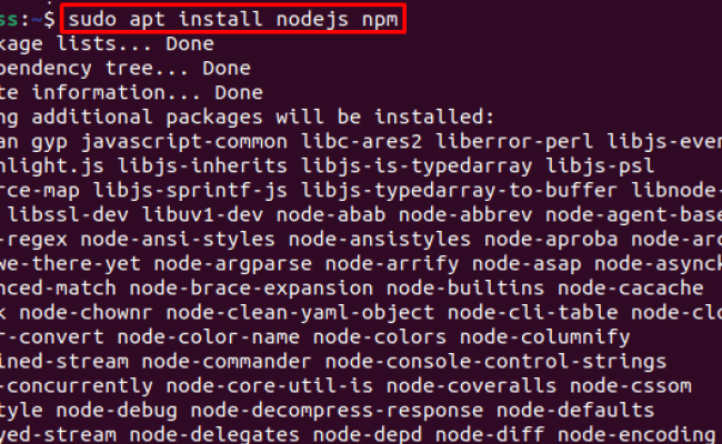 How To Install Node.js And Npm On Ubuntu 22.04 – Its Linux FOSS